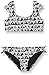 Billabong Girls' Geo Delight Short Sleeve Crop Swim Suit
