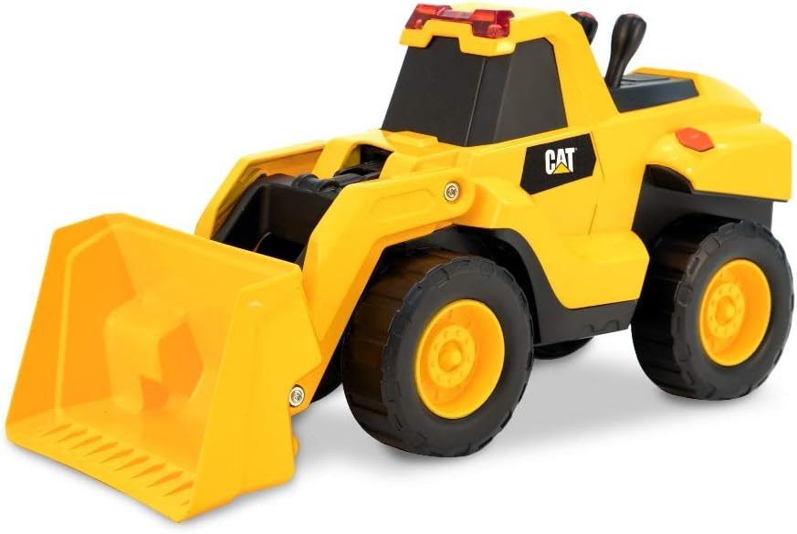 MIGHTY MOTORIZED WHEEL LOADER, Black, 15 inches (L) x 5.7 inches (W) x 7.5 inches (H)