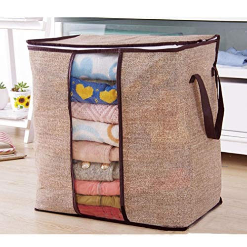 Blueis Non-woven Portable Storage Bag Pillow Duvet Cover Clothing Organizer Bag Packing Organizers - Thumbnail 2
