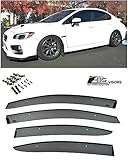 Extreme Online Store for 2015-Present Subari WRX & STi | EOS Visors JDM Clip On Style Side Rain Guard Window Visors Deflectors Vents
