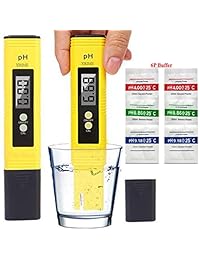 Medidor de ph TDS para agua potable, acuarios, jardín, césped, interior y exterior, indicador de alta precisión y fácil lectura