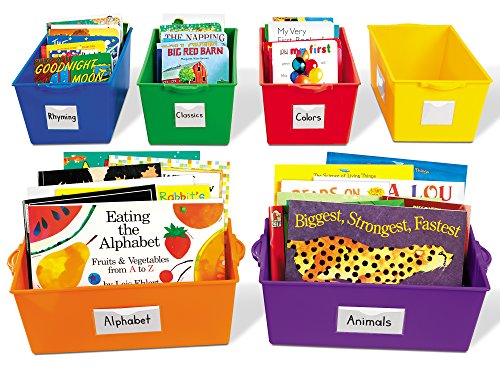 Lakeshore Help-Yourself Book Boxes - Set of 6