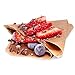 Sunfood Superfoods Raw Organic Coconut Wraps - Natural Cinnamon Flavor - Low Carb Gluten-Free Alternative to Bread, Tortilla & Wraps - New & Improved: Best in Taste & Texture - Paleo, Keto - 7 Count
