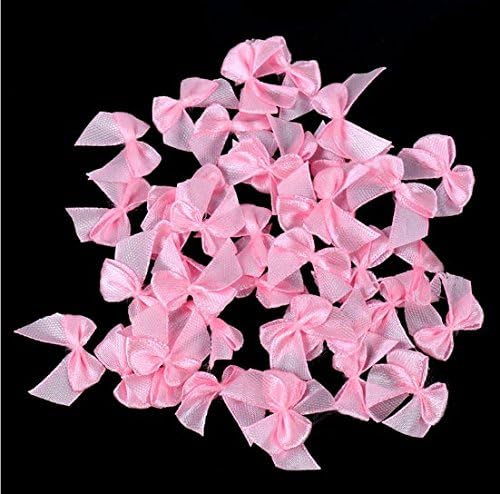 10pcs Scrapbooking Embellishment Crafts Decoration Wedding Handmade DIY Small Polyester Satin ribbon Bow tie