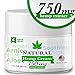 Hemp Cream Pain Relief, Organic Formula, for Arthritis, Psoriasis, Eczema, Sciatica, Neck, Back and Knee Pain, Contains Arnica, MSM, EMU Oil, Non-GMO- 750mg Extract, 2 oz