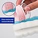 MR.SIGA Bottle Sponge Brush, Size: Dia 5.5 x 29cm - Set of 3