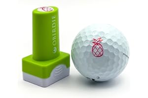 Obirdie Self-Inking Golf Ball Stamp | Chic & Fun Golf Ball Stamper | Fast-Drying, Waterproof Golf Ball Marker Stamp | Reusable Golf Accessories for Women | Golfer Gifts | Golf Gadgets