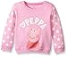Peppa Pig Toddler Girls' Clothing Shop (Multiple Styles), Sweatshirt Pink, 4T