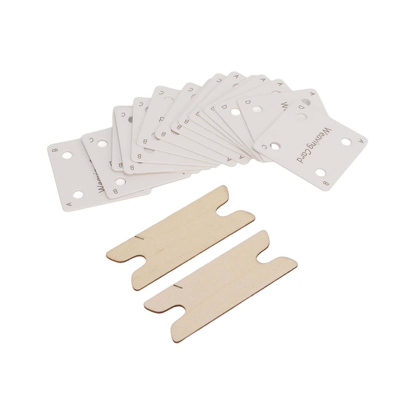 Tablet Weaving Card, Weaving Cards, Handmade Weaving Card, Flexible Safe Sturdy Paper Loom Card for Craft Weaving Lovers