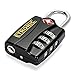 Etronic T6 TSA-Approved Lock TSA Open Alert Indicator Resettable Combination TSA-Accepted Luggage Lock, 1-3/16in (30mm) Wide
