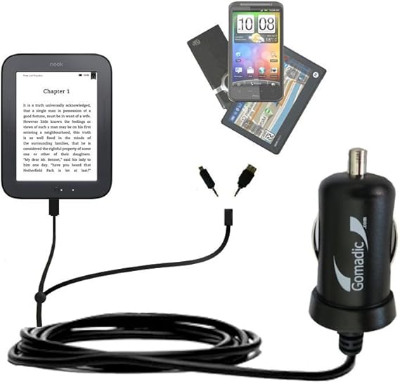 Amazon Com Gomadic Dual Dc Vehicle Auto Mini Charger Designed For