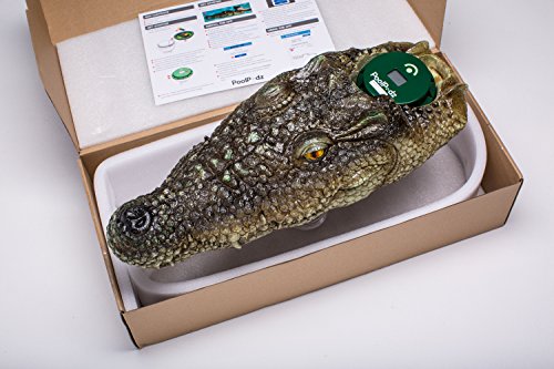 PoolPodz Alligator Head Float & Temperature Tracking Device