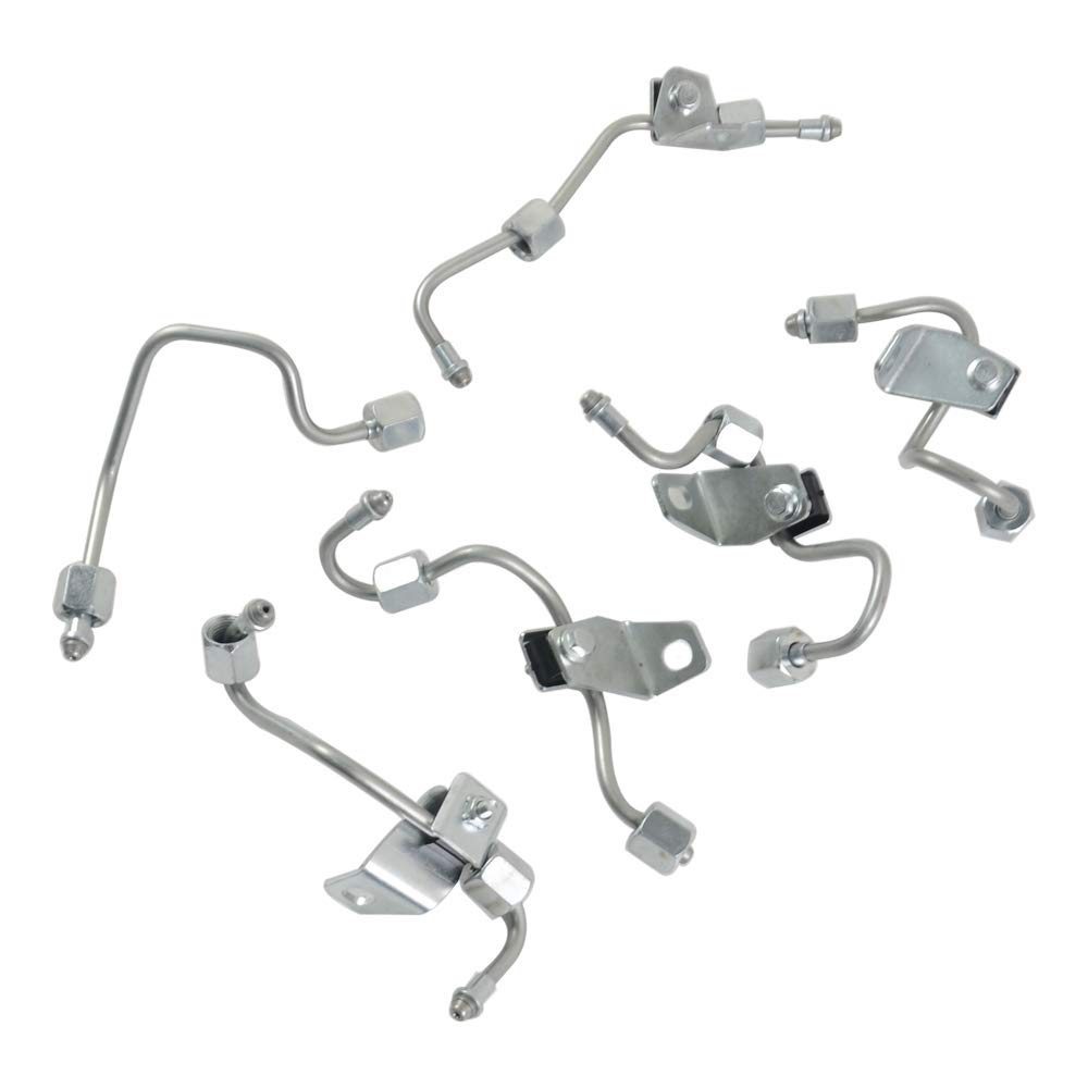 Photo 1 of GELUOXI Fuel Injector Supply Lines Feed Lines Replacement for 2003-2009 Dodge Ram 2500 3500 5.9 Cummins Diesel 5086871AA 5086872AB