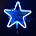 QiaoFei Blue Theme Home/Party Decor Light,Cute Neon Star Sign Shaped Decor Light,Marquee Signs/Wall Decor for Christmas,Birthday Party,Kids Room, Living Room, Wedding Party Decor(Blue)