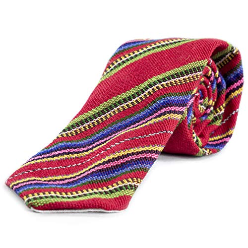 Mens Handmade Woven Standard Necktie (Cinta)