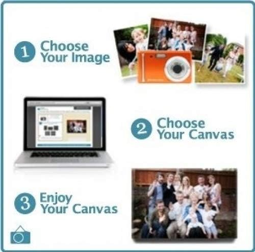 Photo Canvas - Your Photo On Canvas 16" x 20" Portrait or Landscape Canvas