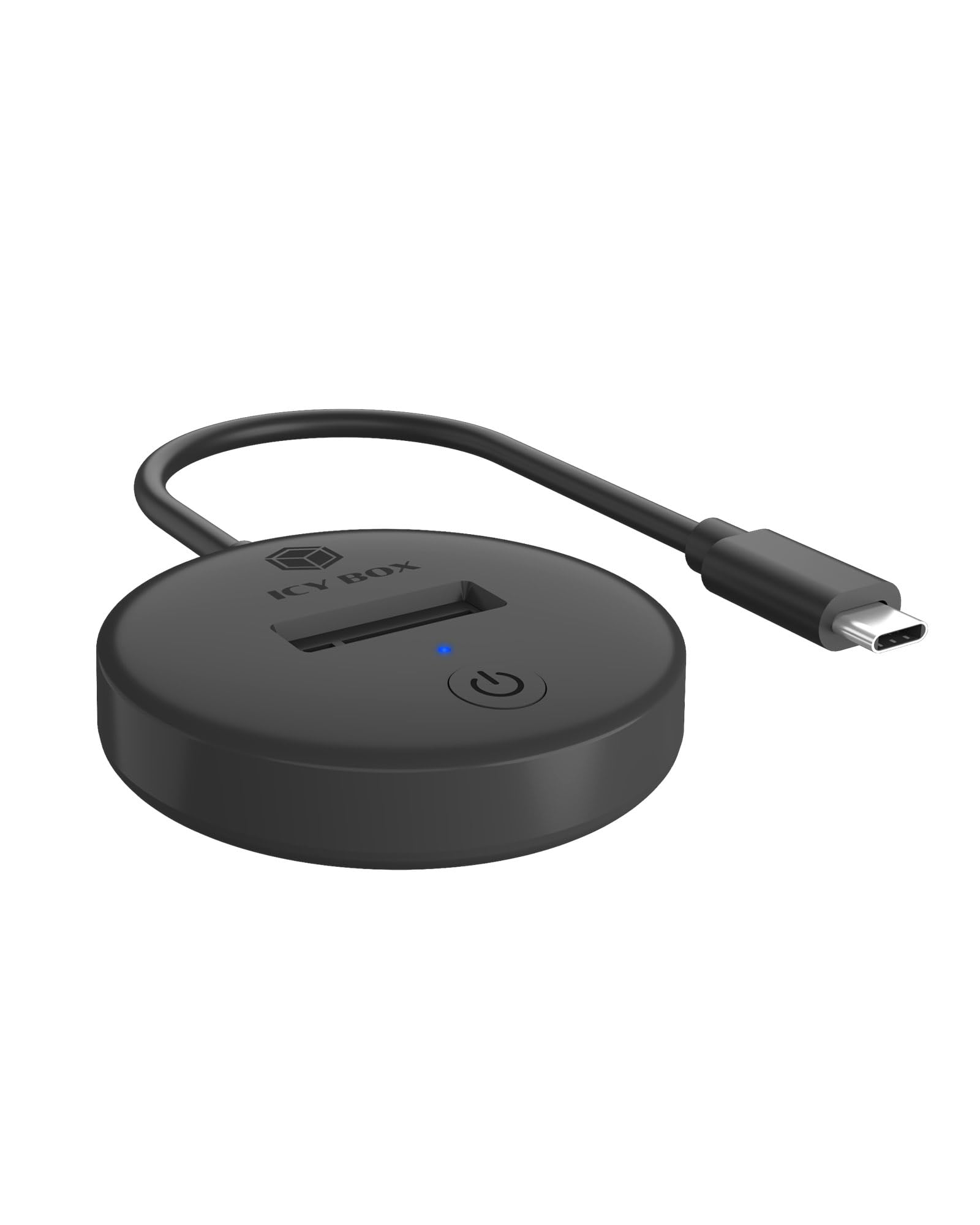 ICY Box DockingStation NVMe & SATA M.2 SSD, USB-C 3.1 Gen 2, 10 Gbit/s, Werkzeuglos, IB-1610MCD-C31