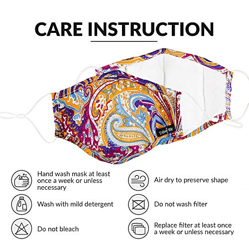 Debrief Me Anti Dust Face Mouth Cover Mask Respirator - Dustproof Anti-bacterial Washable - Reusable masks Respirator Comfy - Cotton Germ Protective Safety Warm Windproof(Orange-Mix2)