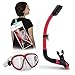 Sealbuddy Maui Mask/Snorkel + Travel Gear Bag (Red/Black)