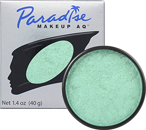 Mehron Makeup Paradise Makeup AQ Face & Body Paint - Vert Bouteille/Green, Briiant Series - 40gm