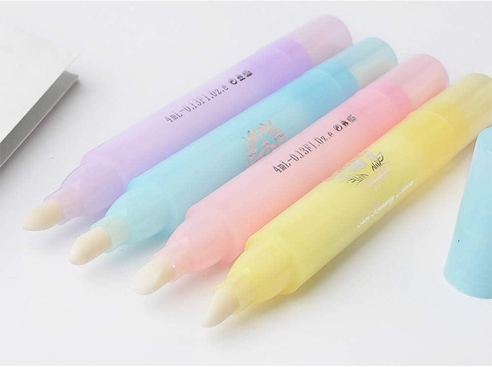 Hot New Tool Manicure UV Gel Mistakes Correction Nail Corrector Pen Varnish Cleaner Polish Remover(blue), 4 ml (Pack of 1) - Image 4