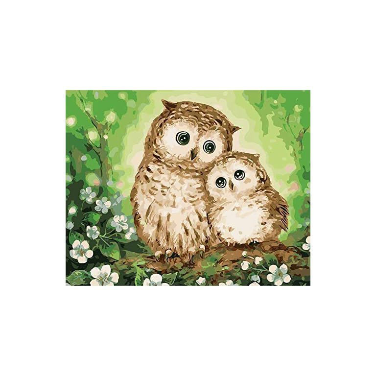 WOWDECOR DIY Malen nach Zahlen für Erwachsene Kinder