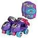 Doc McStuffins Kids Rollerskate, Junior Size 6-12 with Knee Pads