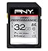 PNY High Performance 32GB SDHC Class 10 UHS-I up to 85MB/sec - P-SDHC32GU185-GE