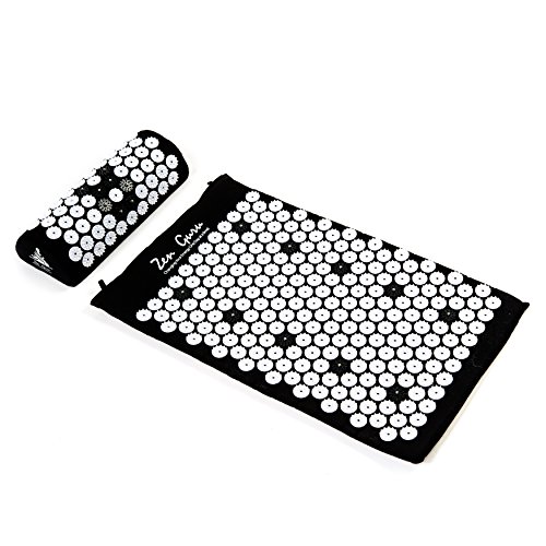 ZenGuru Best Acupressure Mat & Pillow Set Effective Remedy for Pain