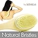 Bath & Relax Bath Body Brush Natural Bristles Long Handled Shower Back Scrubber Brush - Exfoliating Scrub Skin Brush - Back Shower Brush - Dry or Wet Body Brushing - for Men and Women