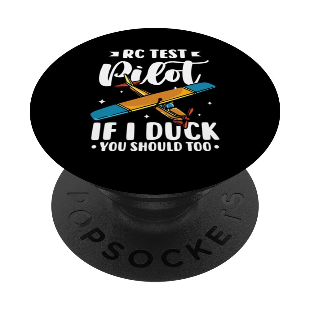 RC Aircraft Funny Flying Plane Beginner PopSockets Swappable PopGrip