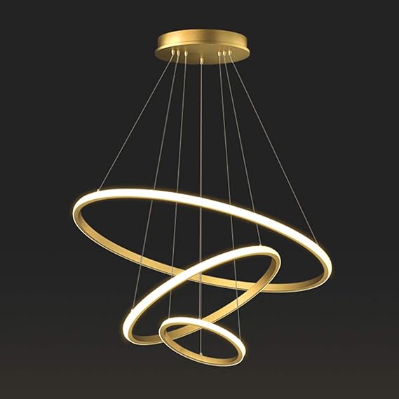 LED Esstisch Kronleuchter Modern Höhenverstellbar Dimmbar Pendelleuchte