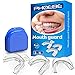 PHOEBE Mouth Guard for Grinding Teeth Night Guards for Teeth Grinding Mouldable Tooth Bite Guard Stop Teeth Grinding Clenching Eliminates Bruxism, TMJ -3 Sizes, 6 Pieces