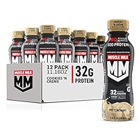 Muscle Milk Pro Series Shake, Cookies 'n Creme, 11.16 Fl Oz Bottles (Pack of 12)