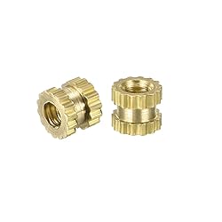 uxcell Knurled Insert Nuts - 200Pcs M2 x 3mm Length