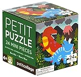 Petit Collage 24 Pieces Puzzle, Dinosaurs