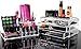 Cosmetic Organizer And Makeup Storage - Best High Quality Clear Acrylic Case For Your Beauty Products & Jewlery - This Box Acts as a Great Holder For All of Your Make-Up Items and You Will Love It! - Backed By 100% No Risk Guarantee