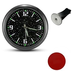 Shudyear Analog Car Clock, Small Clocks Battery