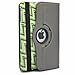 Aduro ROTATA 360 Degrees Rotating Case Cover Folio w/Stand for Apple iPad Mini / 2/3 (Zig-Zag)