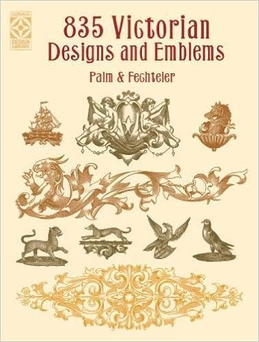 835 Victorian Designs And Emblems Dover Pictorial Archive Fechteler Palm 9780486417349 Amazon Com Books