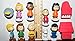 Peanuts Movie Classic Characters Toy Figure Set of 13 with Snoopy, Woodstock, Dog House, Linus, Charlie and More with a Special Decorative Figure!