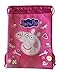 Peppa Pig Drawstrings String Backpack Sling Tote Bag (Pink)