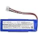 Cameron Sino Battery For JBL Charge 3 (2016) Charge 3 (2016) Version, Fits JBL GSP1029102A Li-Polymer 3.70V 6000mAh/22.20Wh