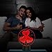 I Love You Gift 3D Illusion Night Light 7 Color A Great Anniversary Gift Idea or a Unique Way to Tell Someone How Much You Love Them Perfect for Valentines Day Comes with Mains Plug and USB Cable