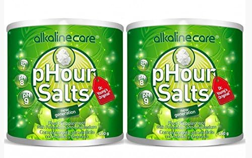 (Pack of 2) SALTS PHOUR bottle -AlkalineCare Helps The remineralization Of The Body, Muscles, Bones Helps Balance Weight, Beauty, Maternity, Detox