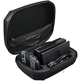 AmazonBasics Ultimate Storage Case for Nintendo Switch - Black