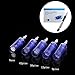 Beautyyuan Tattoo Needles Cartridges Fit For Ultima A1 Dr.Pen Permanent Makeup Tattoo Pen Skin CARE Therapy Beauty SPA Blue 36N Exchange Head Parts Blue(10PCS)