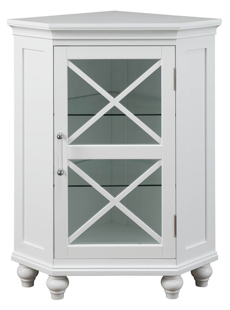 White Kitchen Cabinets with Glass Doors Ideas