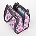 Fit & Fresh Insulated Lunch Bag Kit, includes BPA-Free Container Set, Ashland Orchid Dogwood
