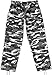 Camouflage Military BDU Pants, Army Cargo Fatigues (City Camouflage, Size Large)